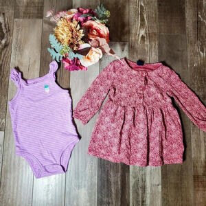 babyGap and Carter's Toddler Girl Top and Dress Size 24m and 2t Bundle NWOT